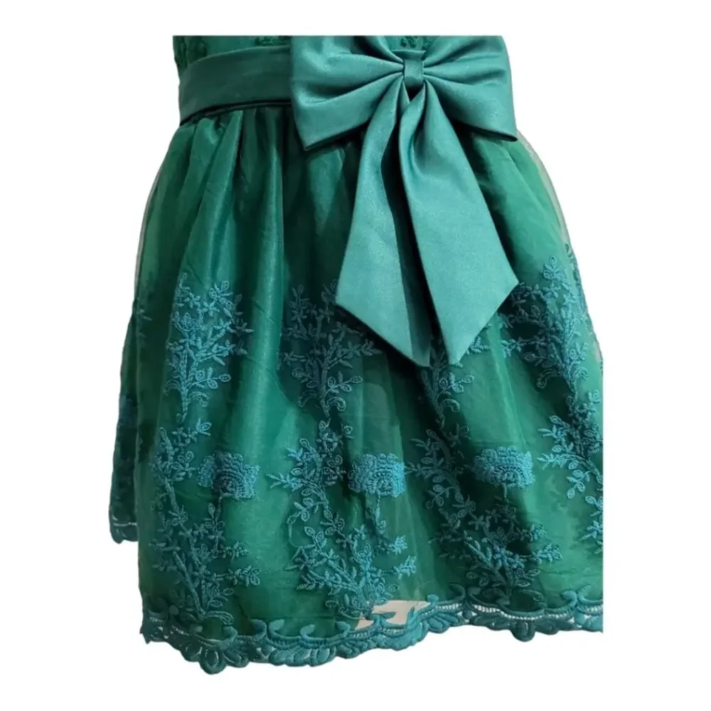 Green Formal Holiday Dress